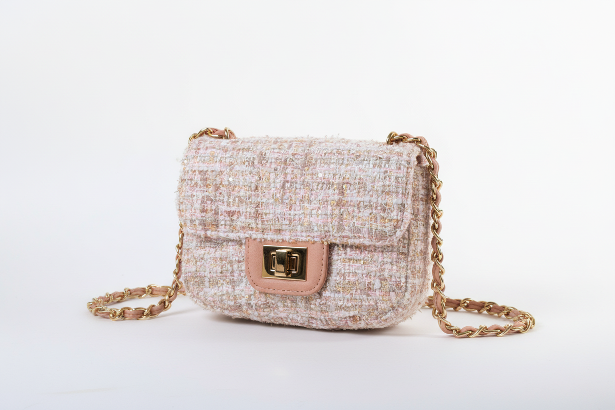 THE TWEED MINI CHAIN BAG